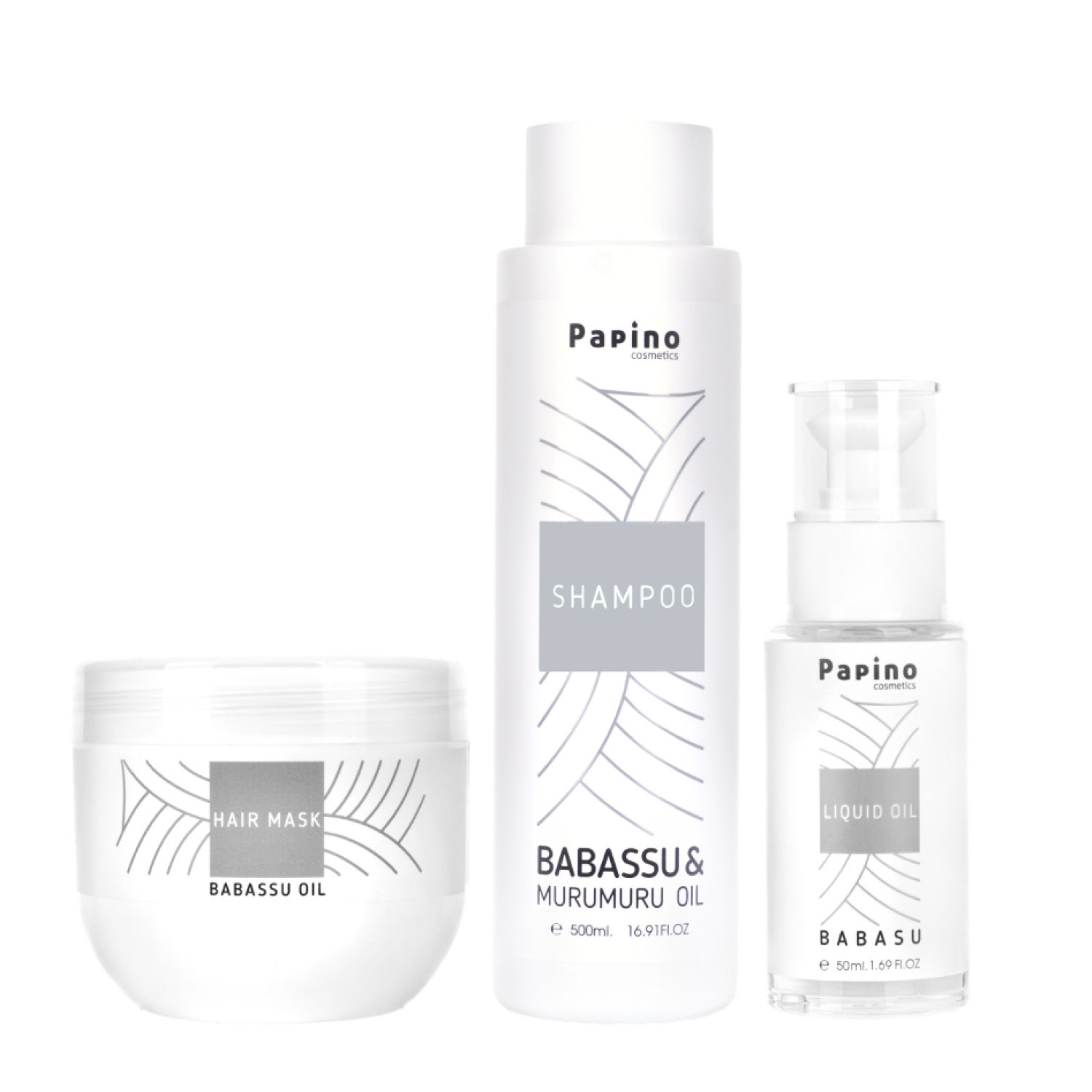 Papino Cosmetics Babassu & Murumuru Trio