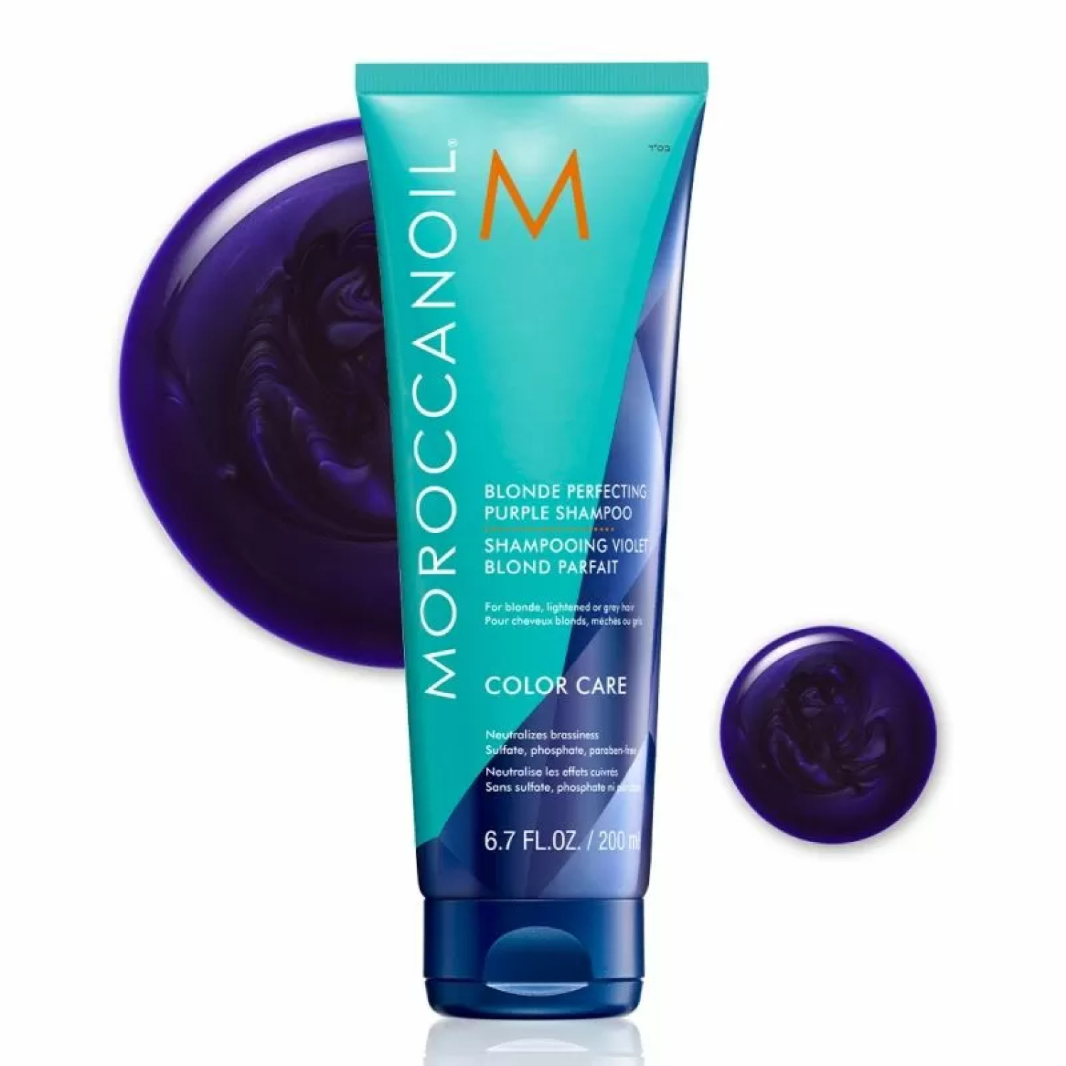 Moroccanoil Color Care Blonde Perfecting Purple Shampoo