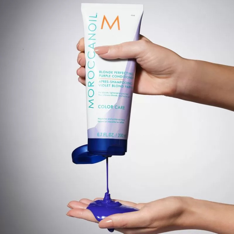 Moroccanoil Color Care Blonde Perfecting Purple Conditioner