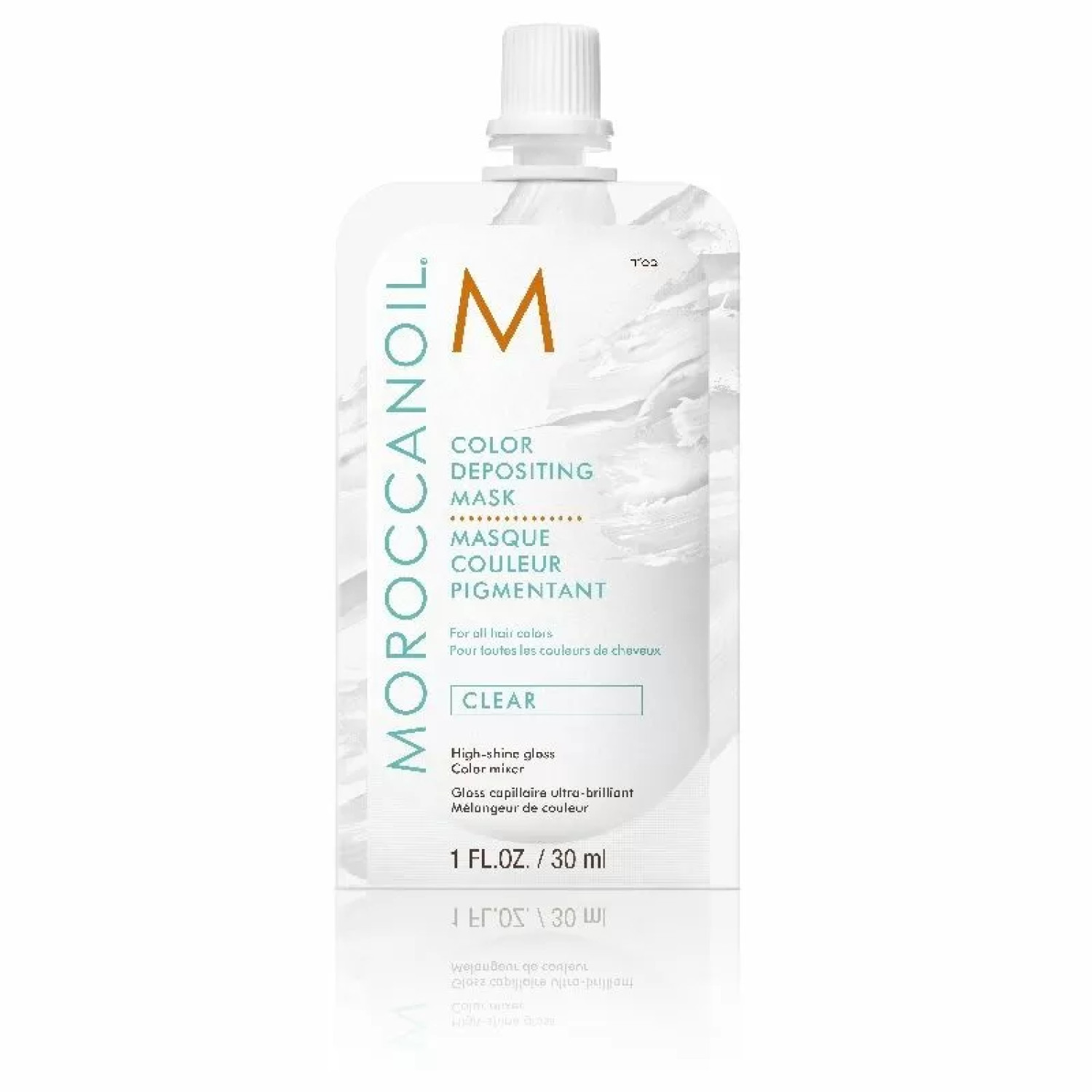 Moroccanoil High Shine Gloss – Color Depositing Mask Clear