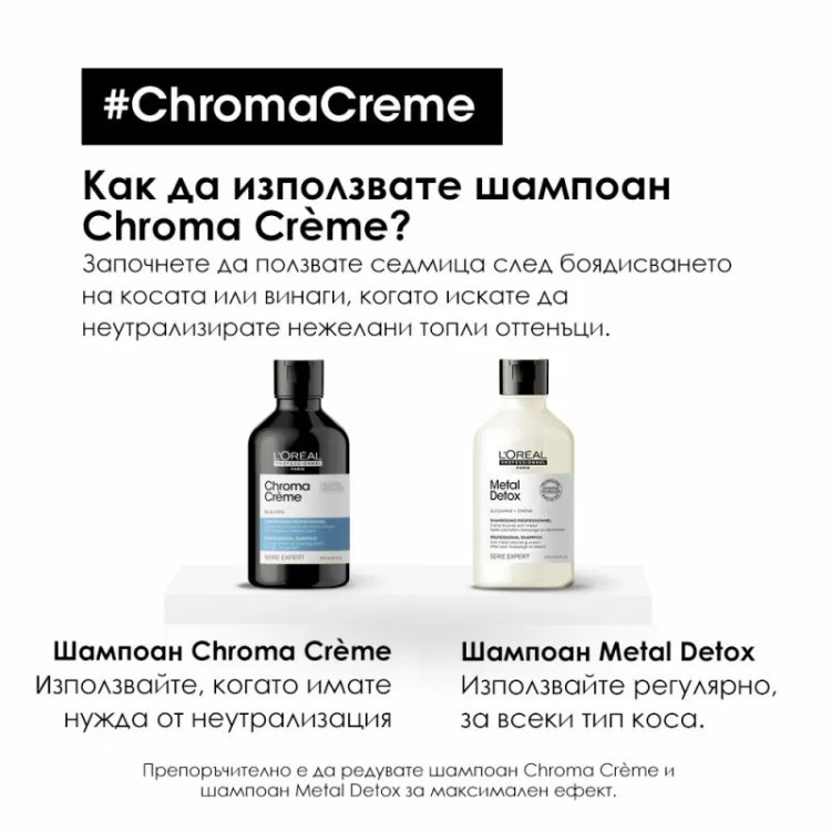 L'Oréal  Professionnel Chroma Crème Blue Shampoo