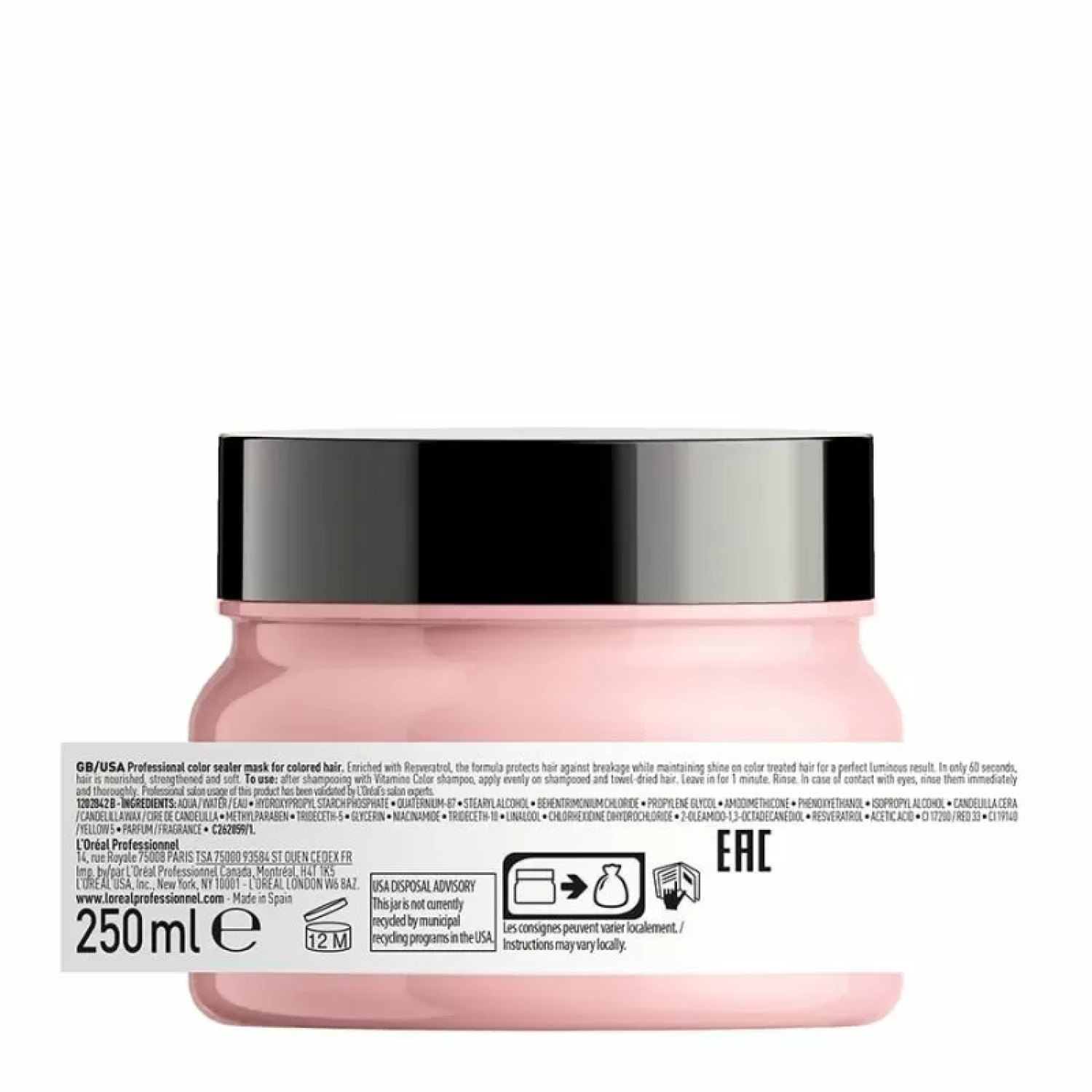 L'Oréal  Vitamino Color Resveratrol Duo Mask