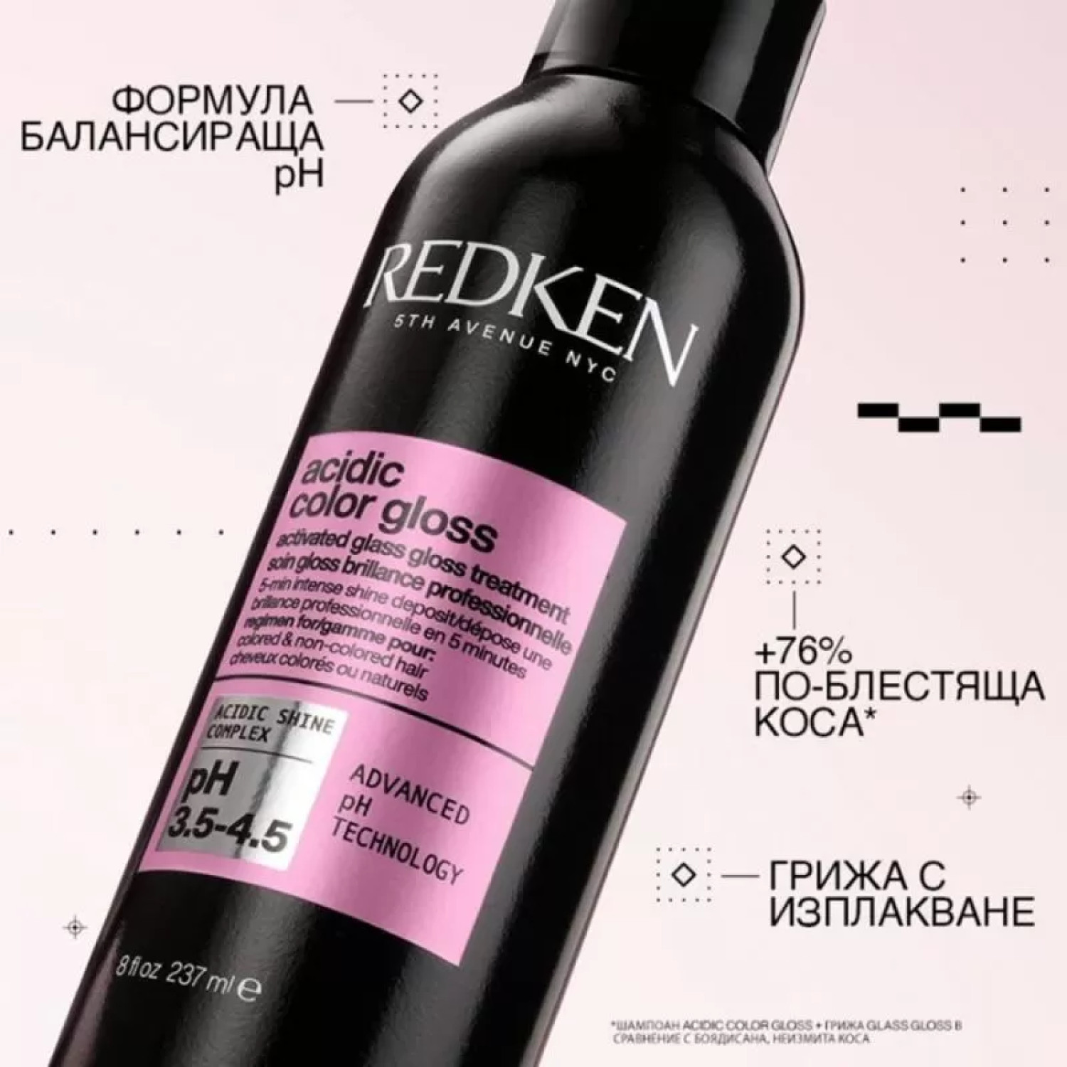 Redken Acidic Color Gloss Aactivated Glass Gloss Treatment