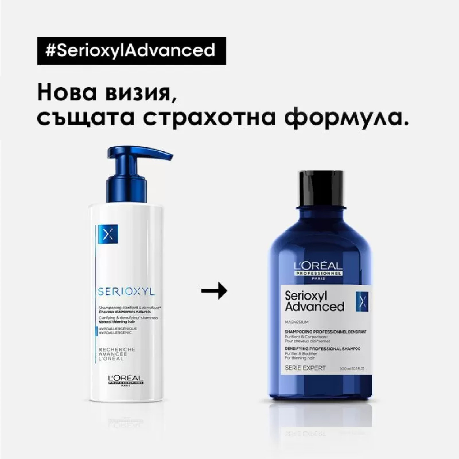 L'Oréal  Professionnel Scalp Advanced Serioxyl Purifier Bodifier Shampoo