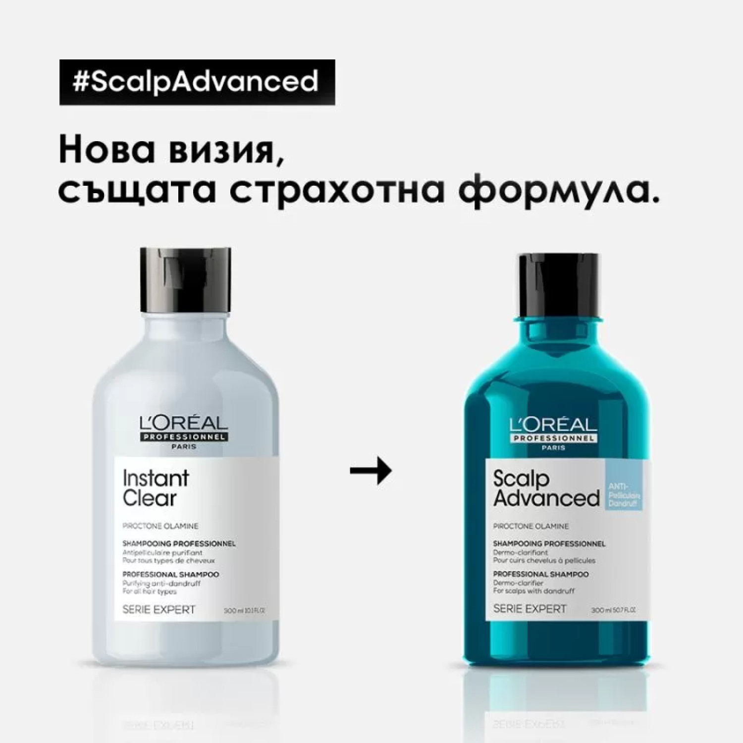 L'Oréal  Professionnel Scalp Advanced Anti-Dandruff Dermo-Clarifier Shampoo