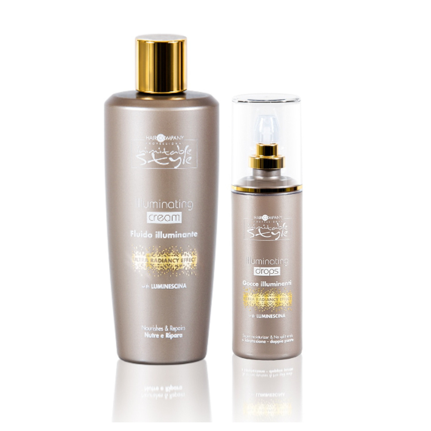 Hair Company Inimitable Care Illuminating Cream&Serum