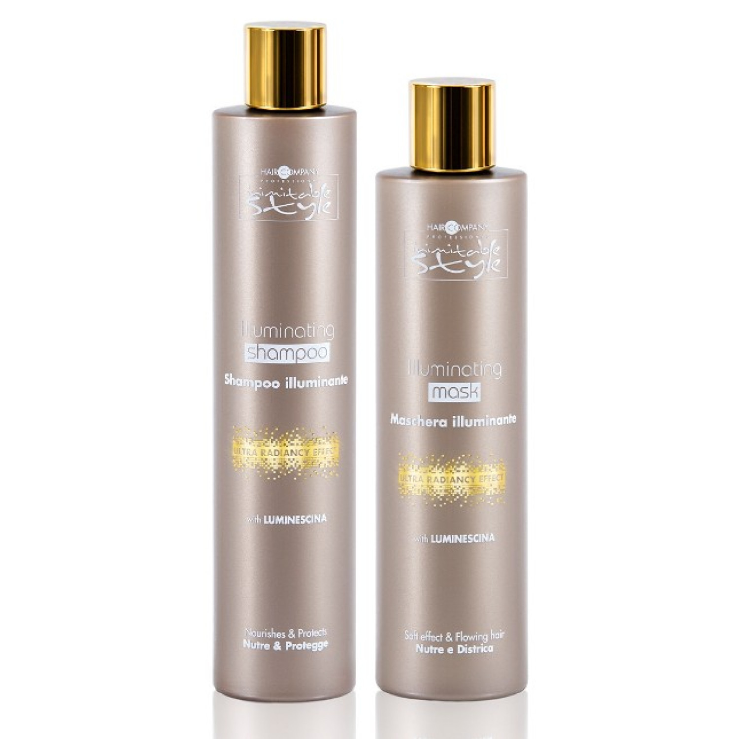 Hair Company Inimitable Care Illuminating Shampoo&Mask